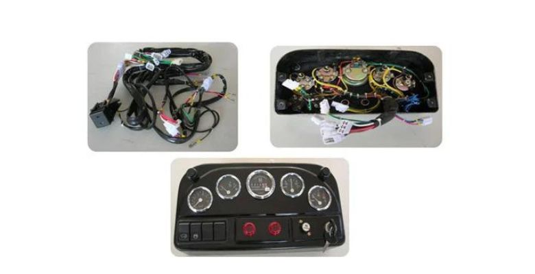 fork lift dashboard assembly